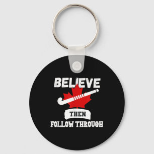 Field Hockey Team Or Squad Gift Practice Coach Keychain