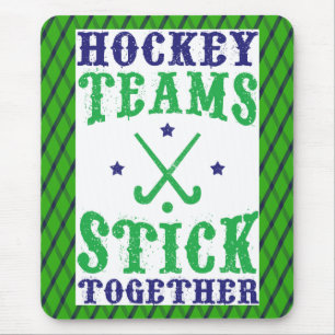Field Hockey Teams Stick Together Mousemat Mouse Pad