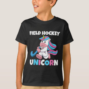 Field Hockey Unicorn Scoring Sports Ists Goalkeepe T-Shirt