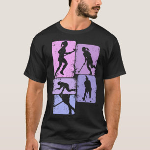Field Hockey Women Girls Kids  T-Shirt