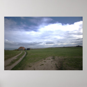 Field in Rhode Island Poster