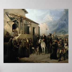 Field-marshal Alexander Suvorov Poster