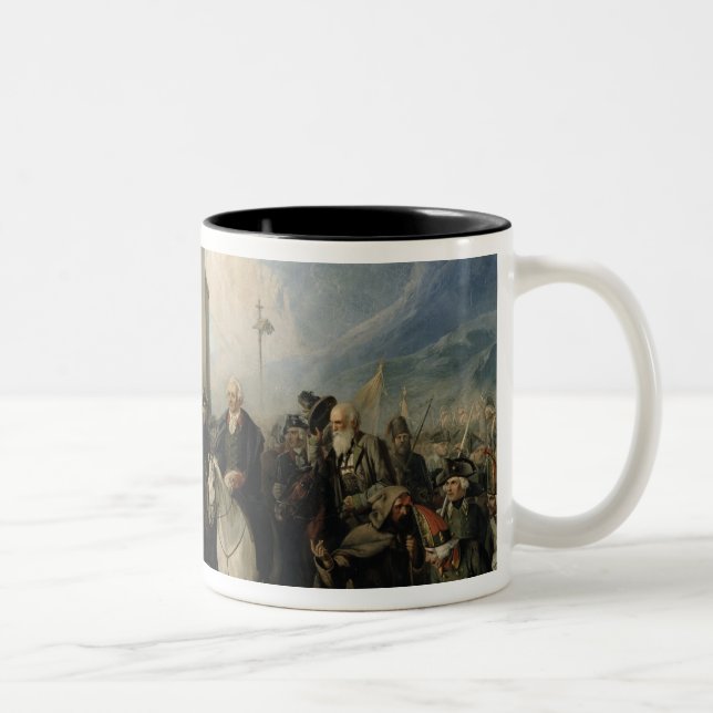 Field-marshal Alexander Suvorov Two-Tone Coffee Mug (Right)