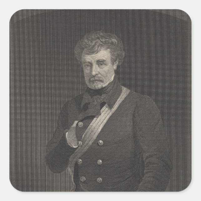 Field Marshal Colin Campbell Square Sticker (Front)