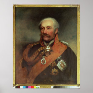 Field Marshal Prince Von Blucher  c.1816 Poster