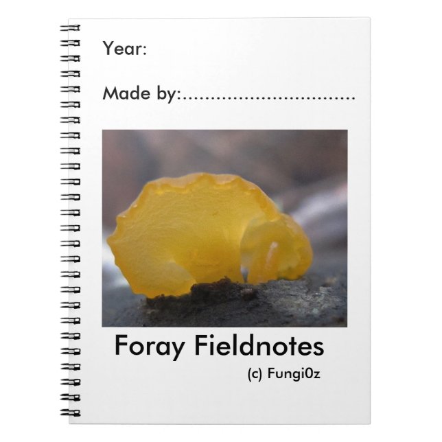 Field naturalist's Notebook by Fungi0z (Front)