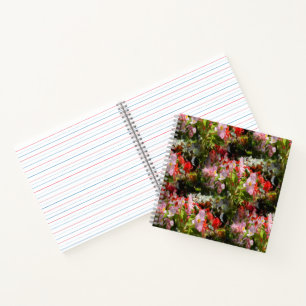Field of Begonias..... Notebook