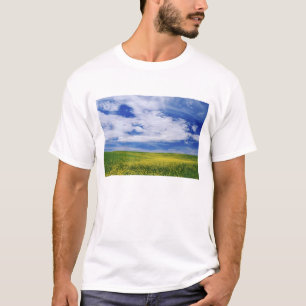 Field of Canola or Mustard flowers, Palouse T-Shirt