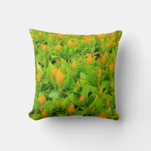 Field of Celosia Pillow