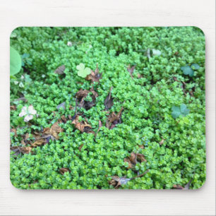 Field of Clovers Mouse Pad