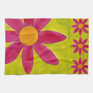 Field of Daisies - American MoJo Kitchen Towel