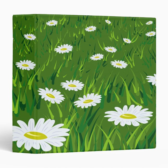 Field of Daisies Binder (Front/Spine)