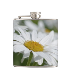 Field of Daisies Hip Flask