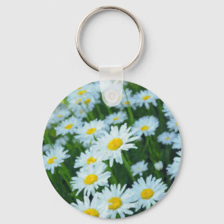 Field Of Daisies Keychain