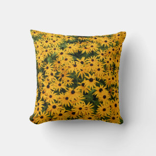 Field of Daisies Throw Pillows