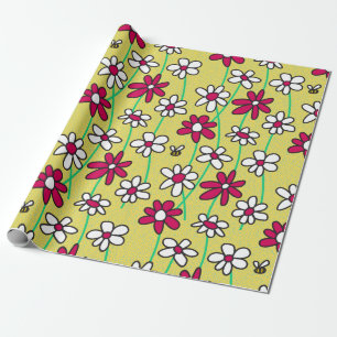 Field of Daisies Wrapping Paper