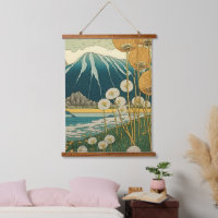 Field of Dandelions Japanese Art