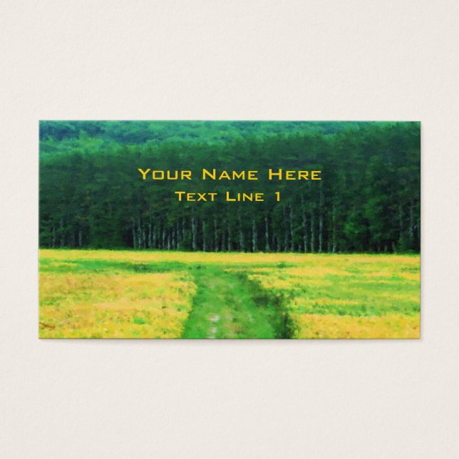 Field Of Flowers Nature Art (Front)