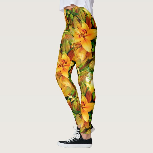 Field of Lilies....... Leggings (Left)