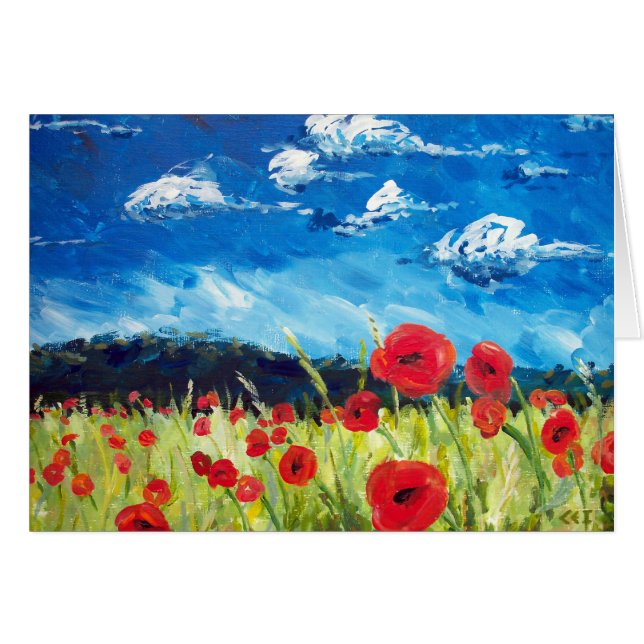Field of Poppies (Front Horizontal)