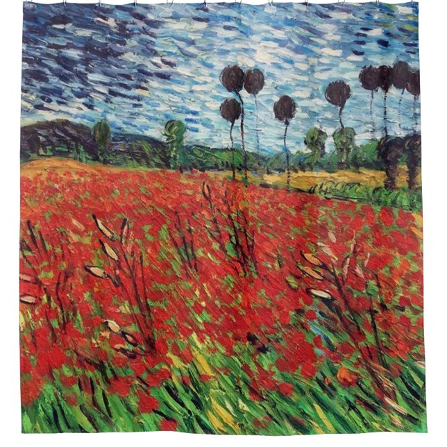 Field Of Poppies Vincent Van Gogh (Front)