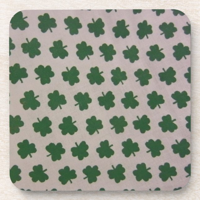 Field of Shamrocks Coaster (Front)