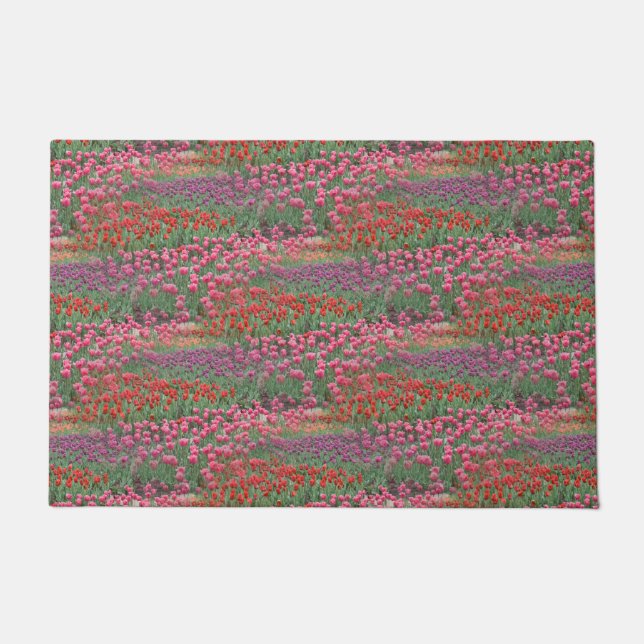 Field Of Tulips Doormat (Front)