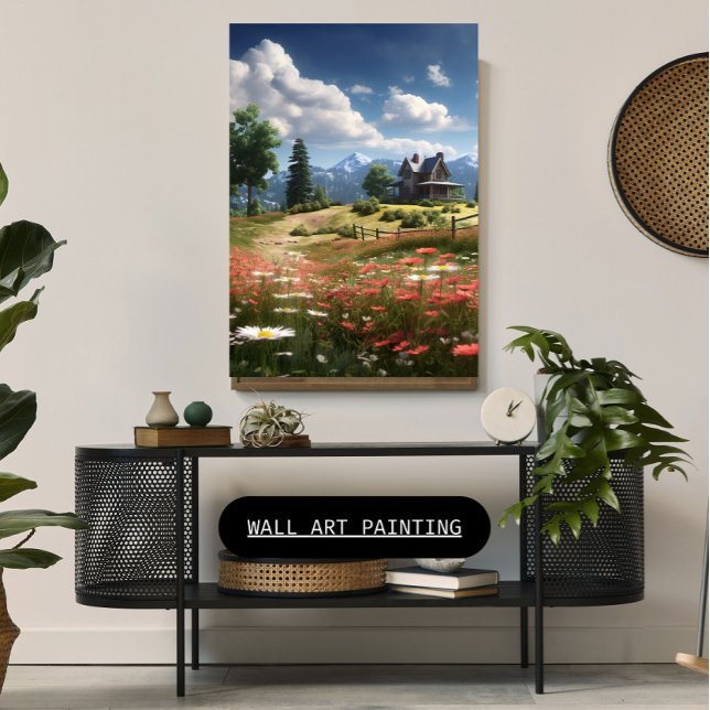 Field of Wild Flowers Canvas Art  (Creator Uploaded)