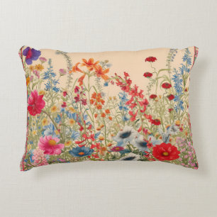 Field of Wildflowers Accent Pillow