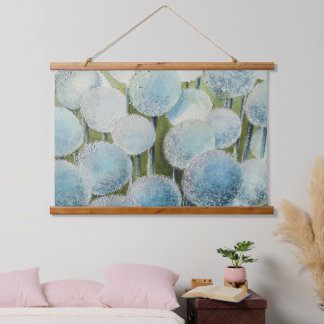 Field of Wishes Watercolor  Hanging Tapestry