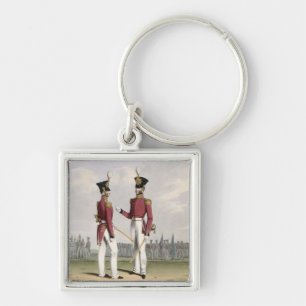Field Officers of the Royal Marines, plate 2 from Keychain