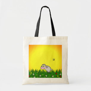 Field Sheep Tote Bag