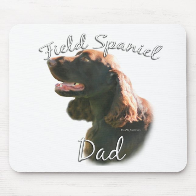 Field Spaniel Dad 2 Mouse Pad (Front)