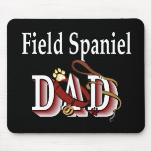 Field Spaniel Dad Gifts Mouse Pad