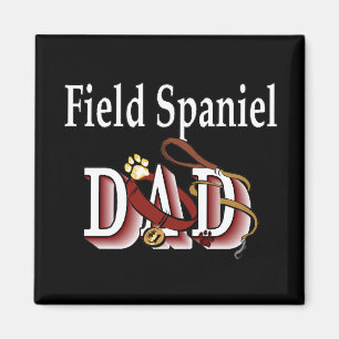 Field Spaniel dad Magnet