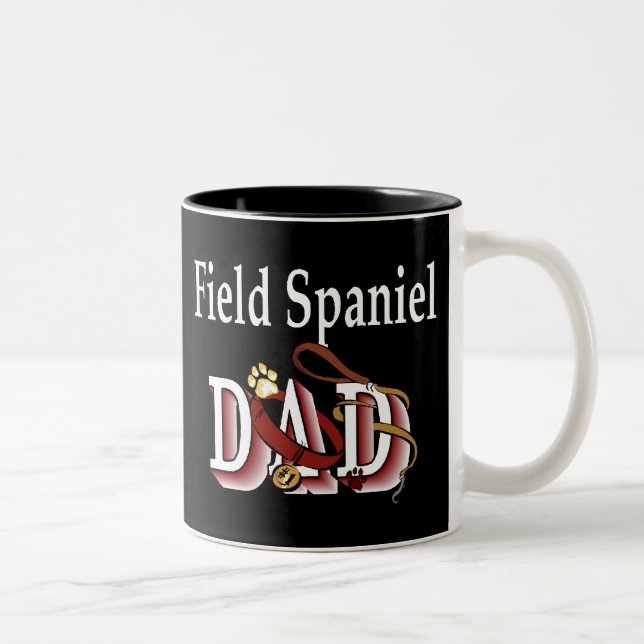Field Spaniel Dad Mug (Right)