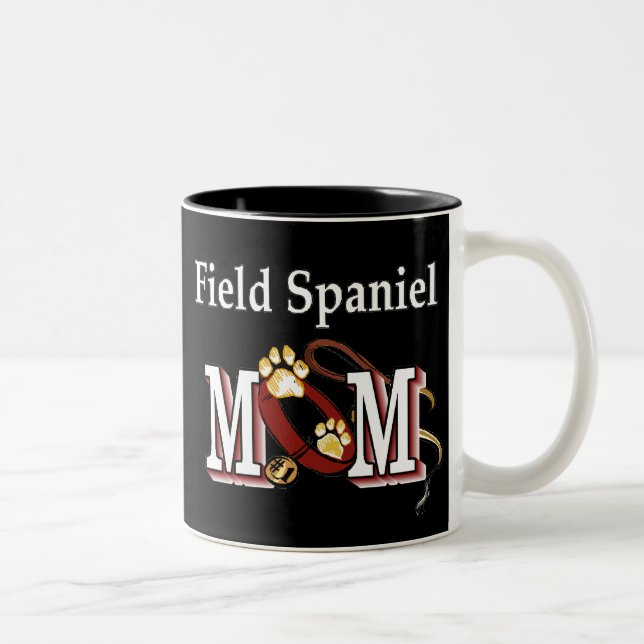 Field Spaniel Maman Mug (Droit)