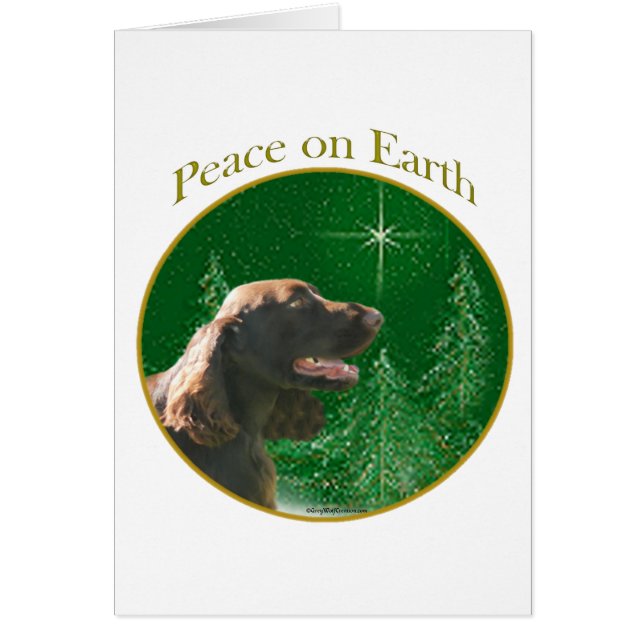 Field Spaniel Peace (Devant)