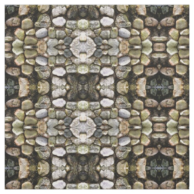 Field stone pattern fabric (Swatch)
