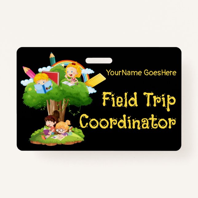 Field Trip Coordinator Badge (Front)