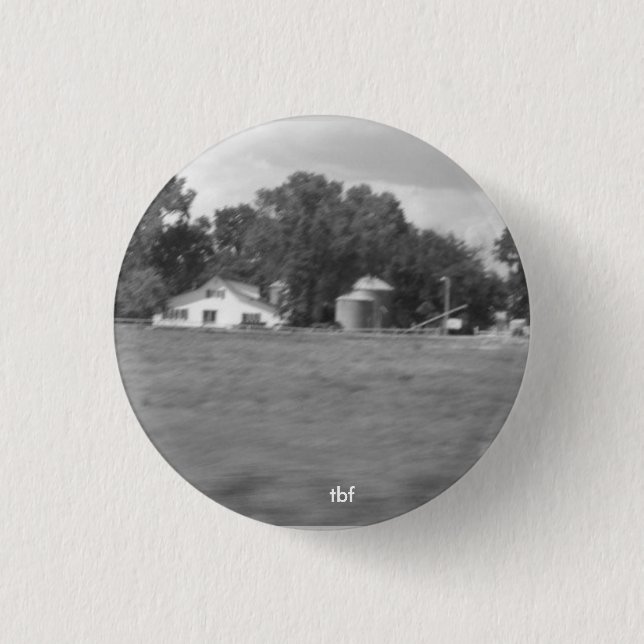 Field Trip to the Farm 1 Inch Round Button (Front)