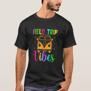 Field Trip Vibes Kids Boys Girls Teachers T-Shirt