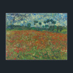 Field with Poppies by Van Gogh Postcard<br><div class="desc">Van Gogh - a celebration of the Masters of Art</div>
