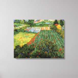 Field with Poppies by Vincent van Gogh Canvas Print