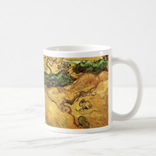 Field with Two Rabbits by Vincent van Gogh Coffee Mug