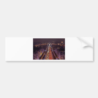 Fields-Elysées, France Bumper Sticker