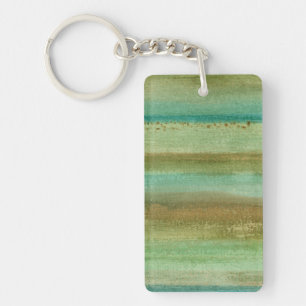 Fields in Spring I Keychain