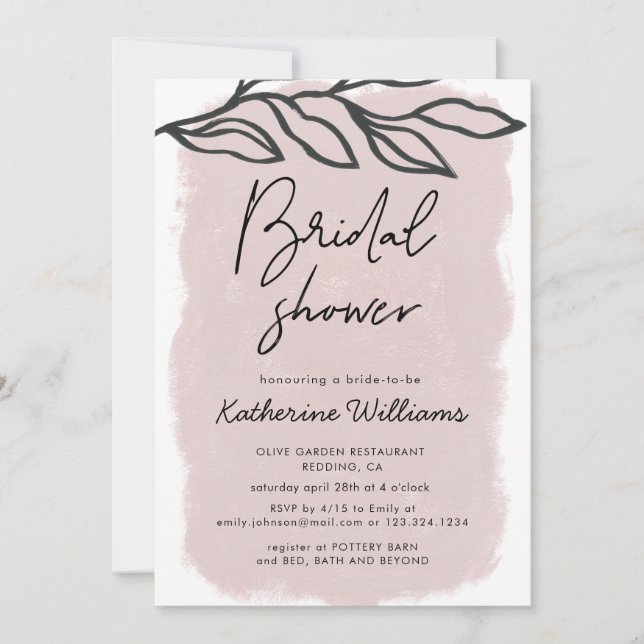 Fields of Dreams ⎥ Bridal Shower Invitation (Front)