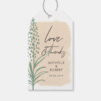 Fields of Dreams Creme | Wedding Favour Gift Tag