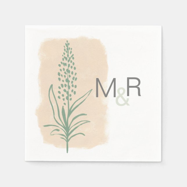 Fields of Dreams | Personalized Paper Napkin (Front)